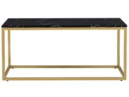 Coffee Table DELANO Black/ Gold_791618