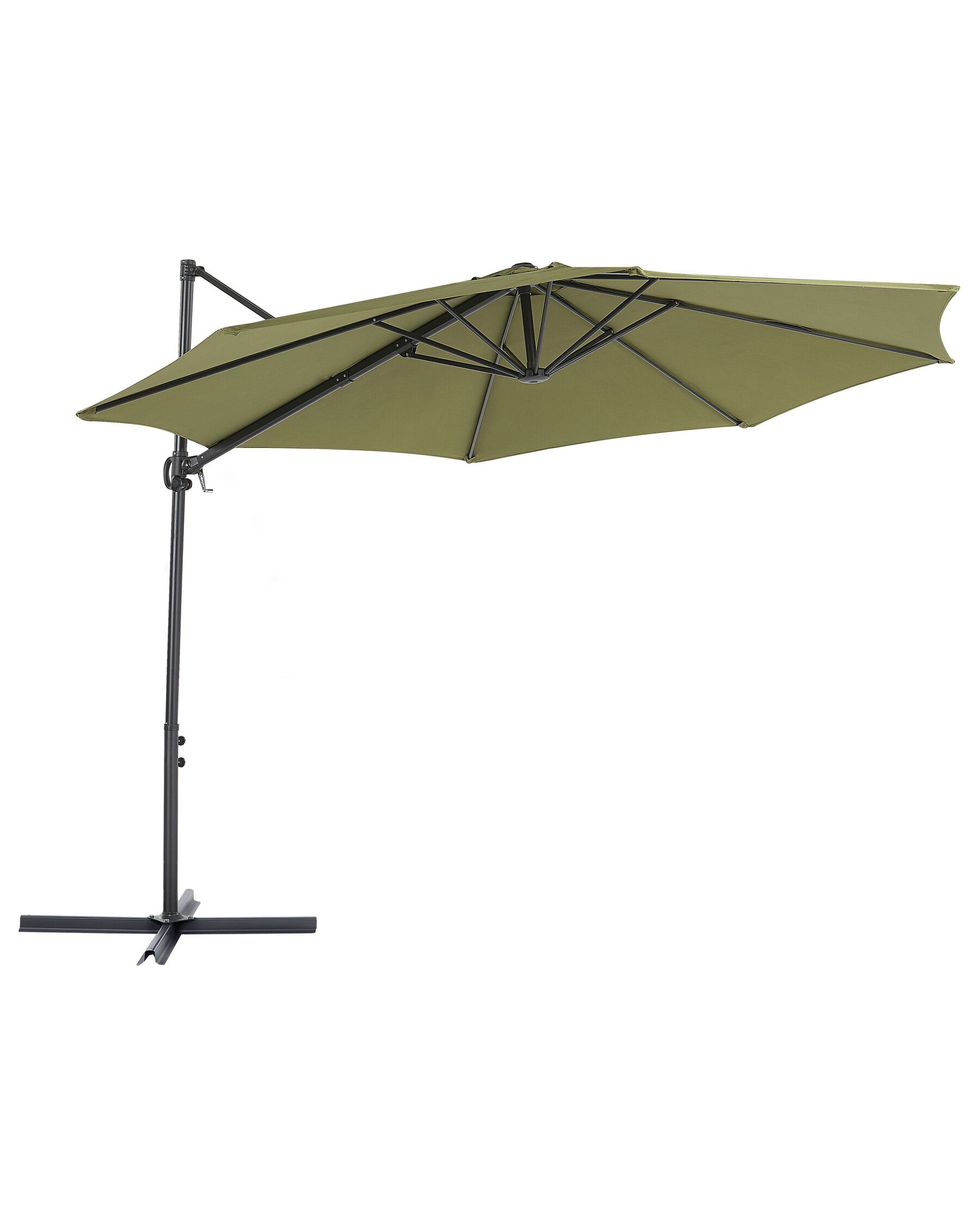 Cantilever Garden Parasol ⌀ 2.95 m Green SAVONA II_828595