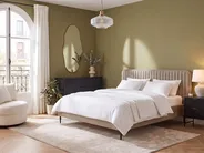 Bed Velvet BRIN 180 x 200 cm (EU Super King) Taupe_942138