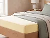 Fitted Sheet JANBU 90 x 200 cm Cotton Yellow