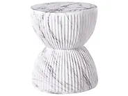 Masă laterală OCCHITO 36 cm 36 cm Alb marmură_1192802