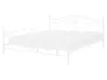 Bed Metal ANTLIA 160 x 200 cm (EU King Size) White