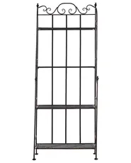 Regał ISERNIA 61 cm 155 cm Metal Czarny_791364