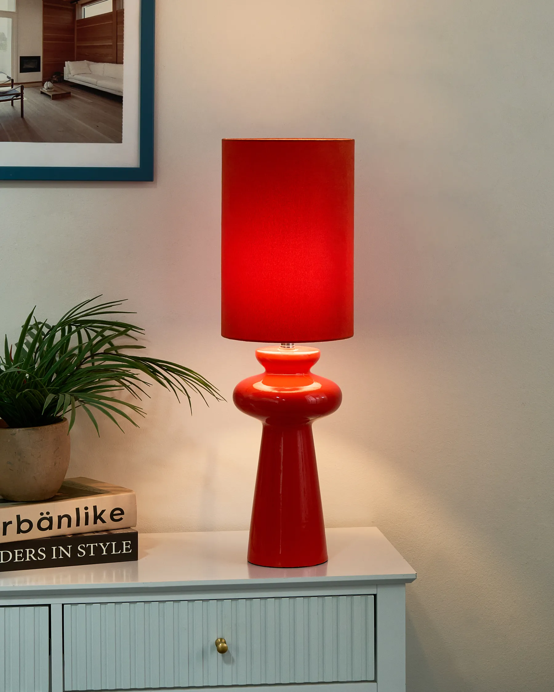 Table Lamp OTEROS Red_906263