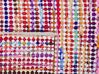 Teppich bunt 140 x 200 cm abstraktes Muster Kurzflor BELEN_819730