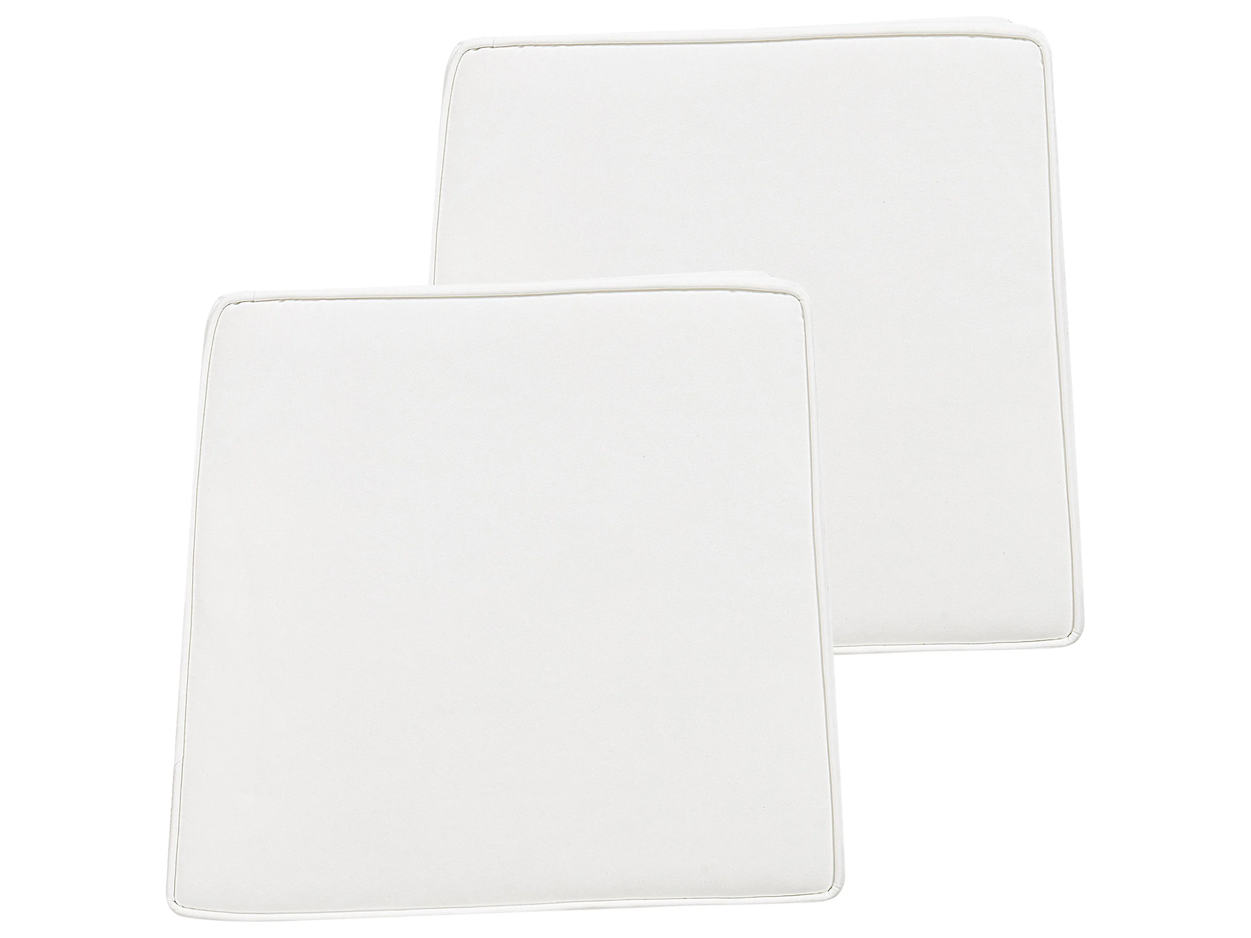 Pillow Perfect Tortola Sitzkissen Set – 2 Stück, Mitternachtsblau, Outdoor & Indoor – 43,2 X 44,5 X 10,2 Cm, Wasserfest & Strapazierfähig
