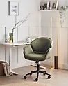 Desk Chair BELMAR Fabric Green