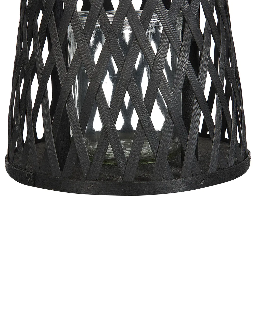 Lampion MACTAN 38 cm Bambus Czarny_873529