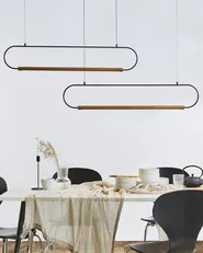 Lampadario LOGONE Metallo Nero_919153