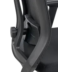 Sedia da ufficio ENSO Tessuto Nero_1092374