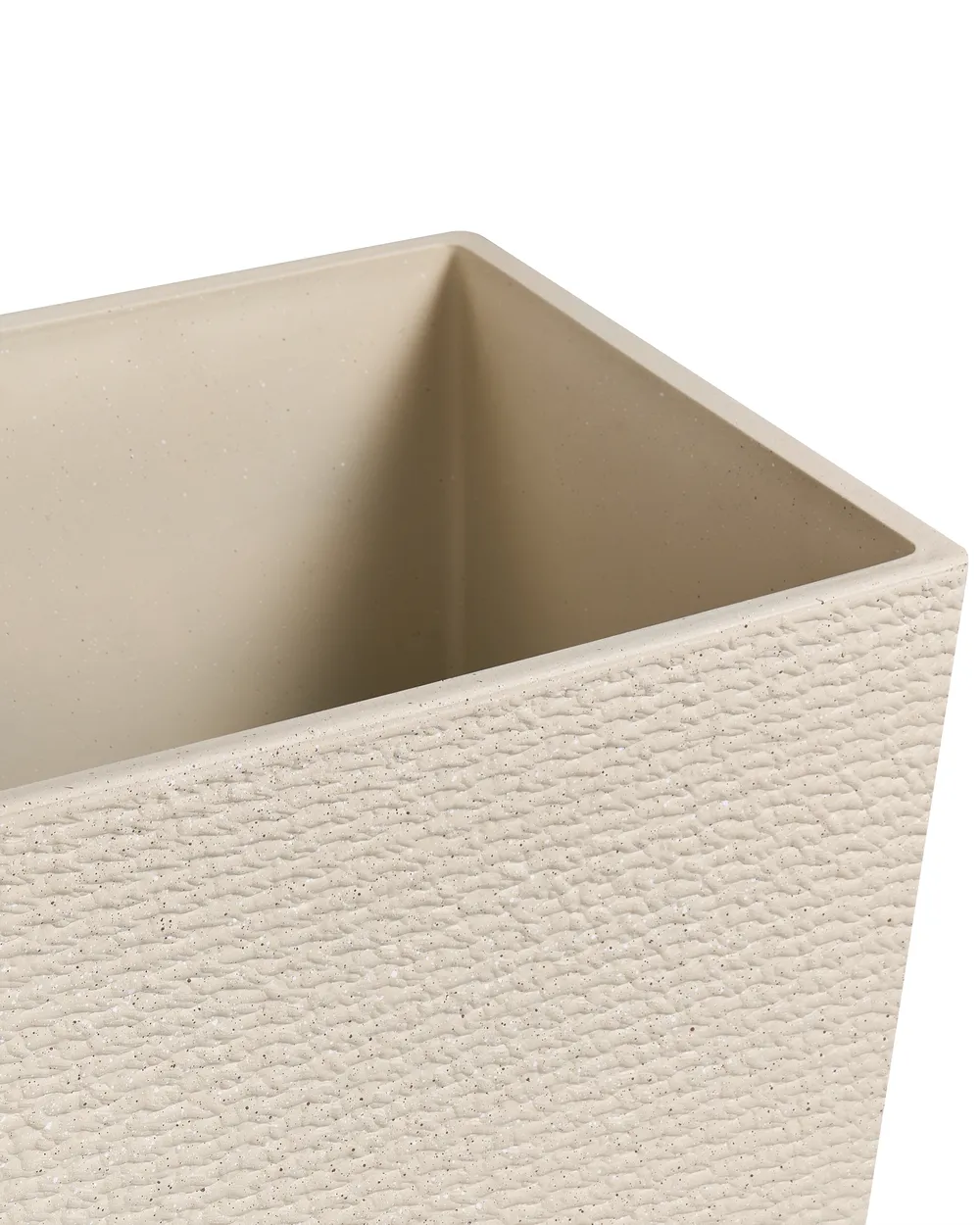 Conjunto de 2 vasos para plantas CYRODALIS 42 cm Creme_1133043