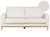 2-istuttava sohva buklee valkoinen SIGGARD_920503