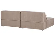 Modular Sofa 2 Seater HELLNAR Fabric Light Brown_912434