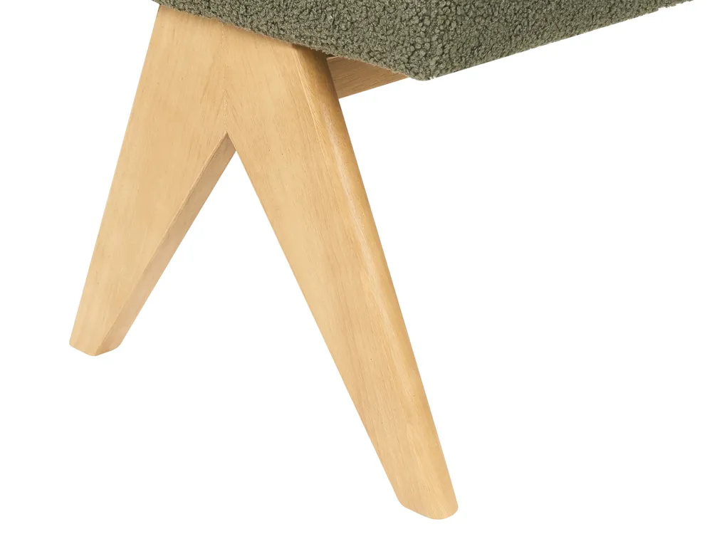 Set da salotto TAMRE Bouclé Verde/Marrone chiaro_985356