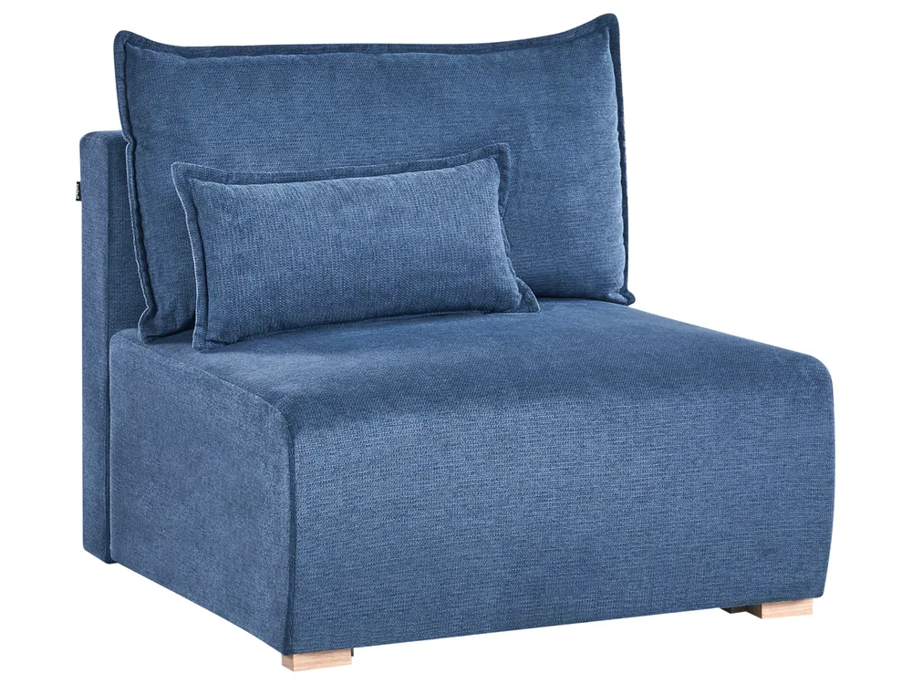 Modular U-Shape Sofa NERBO Fabric Blue_1035050