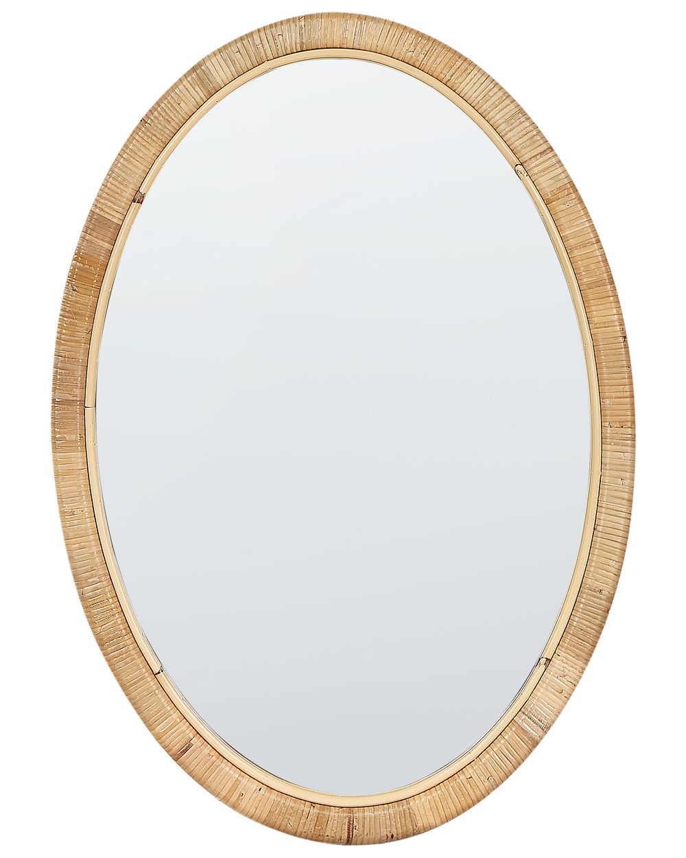 Espelho FOISSY 50 cm 70 cm Rattan Natural