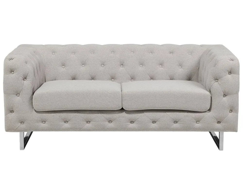 Sofa dla 2 osób VISSLAND Jasnobeżowy