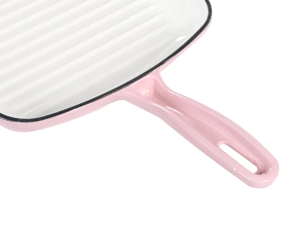 Lot de 8 pièces en fonte FEURA Rose pastel_1170311