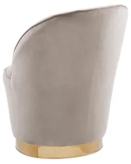 Poltrona ALBY Velluto Beige chiaro_780887