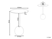 Side Table OAHE Metal Gold_1037092