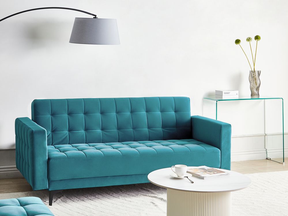 Mobile Metallo Verde Con 2 Ante Trasparenti 2 Ripiani 80 X 40 X 102 Cm