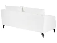 Sofa 3 Seater HOBRO Boucle White_943822