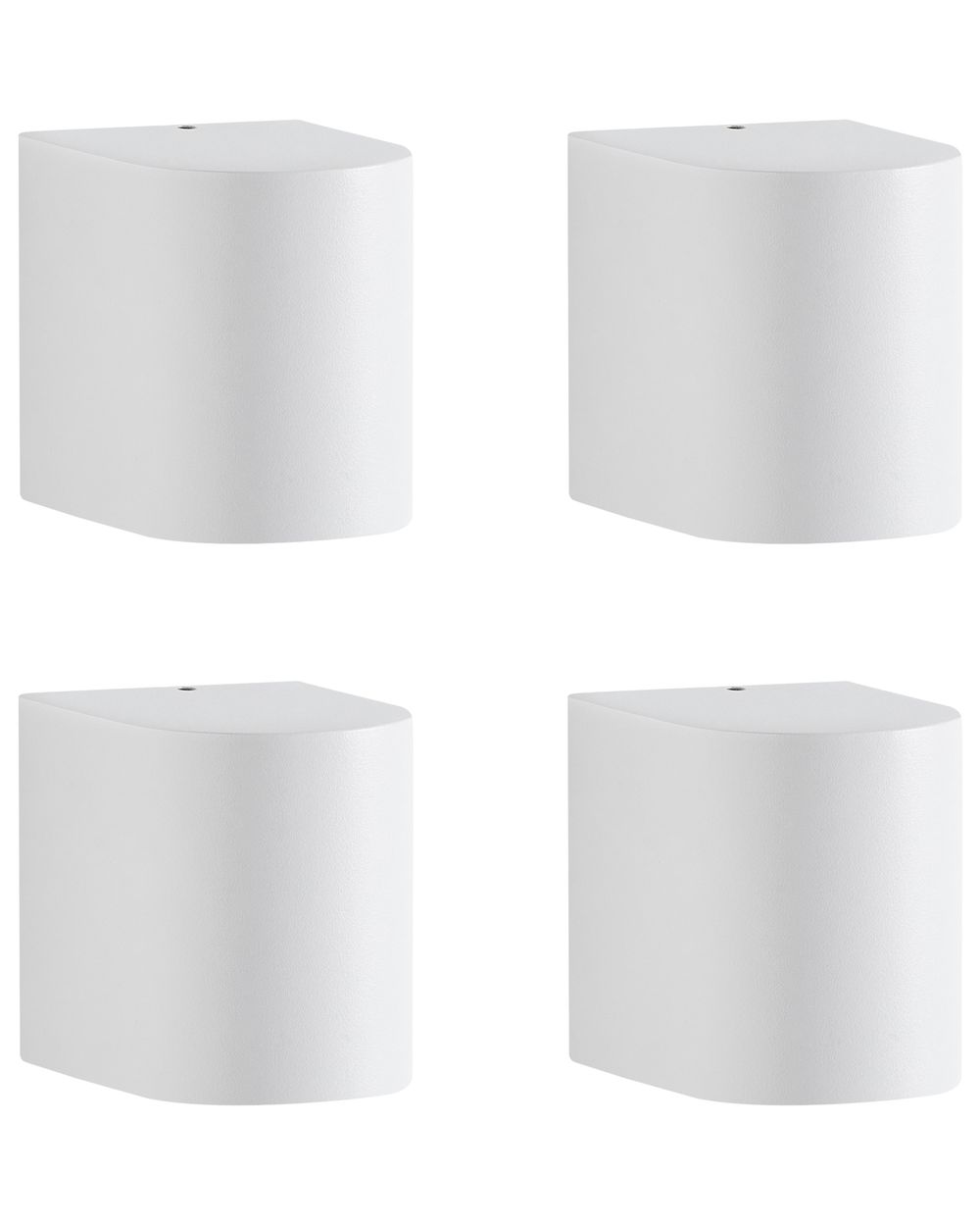 Außenwandleuchte 4er Set AVIA Weiß