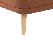 Right-Hand Chaise Longue TANLAY Fabric Golden Brown_948429