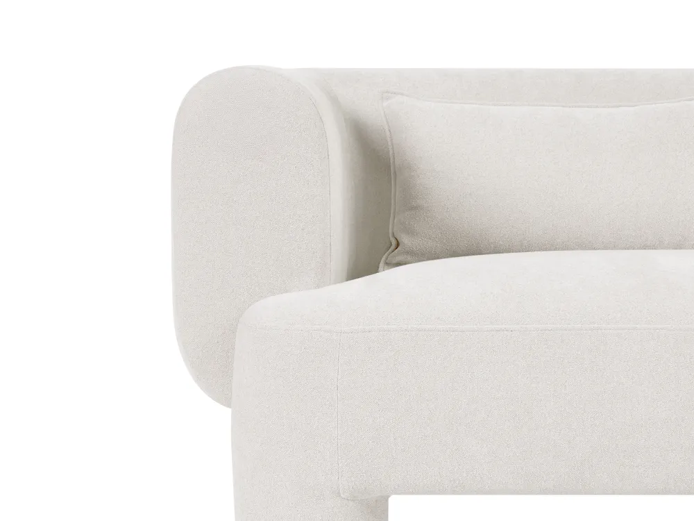 Sofa 3 Seater HOGBO Fabric White_1049985