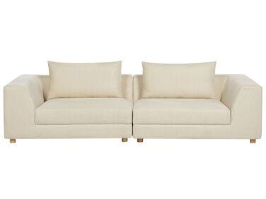 3-istuttava sohva kangas beige LERMON