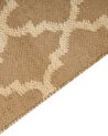 Teppich Jute beige 200 x 300 cm marokkanisches Muster Kurzflor MERMER_887061