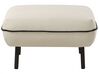 Fabric Sofa with Ottoman Light Beige TONSBERG_927334