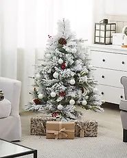 Artificial Snowy Christmas Tree MASALA 120 cm White_1178164