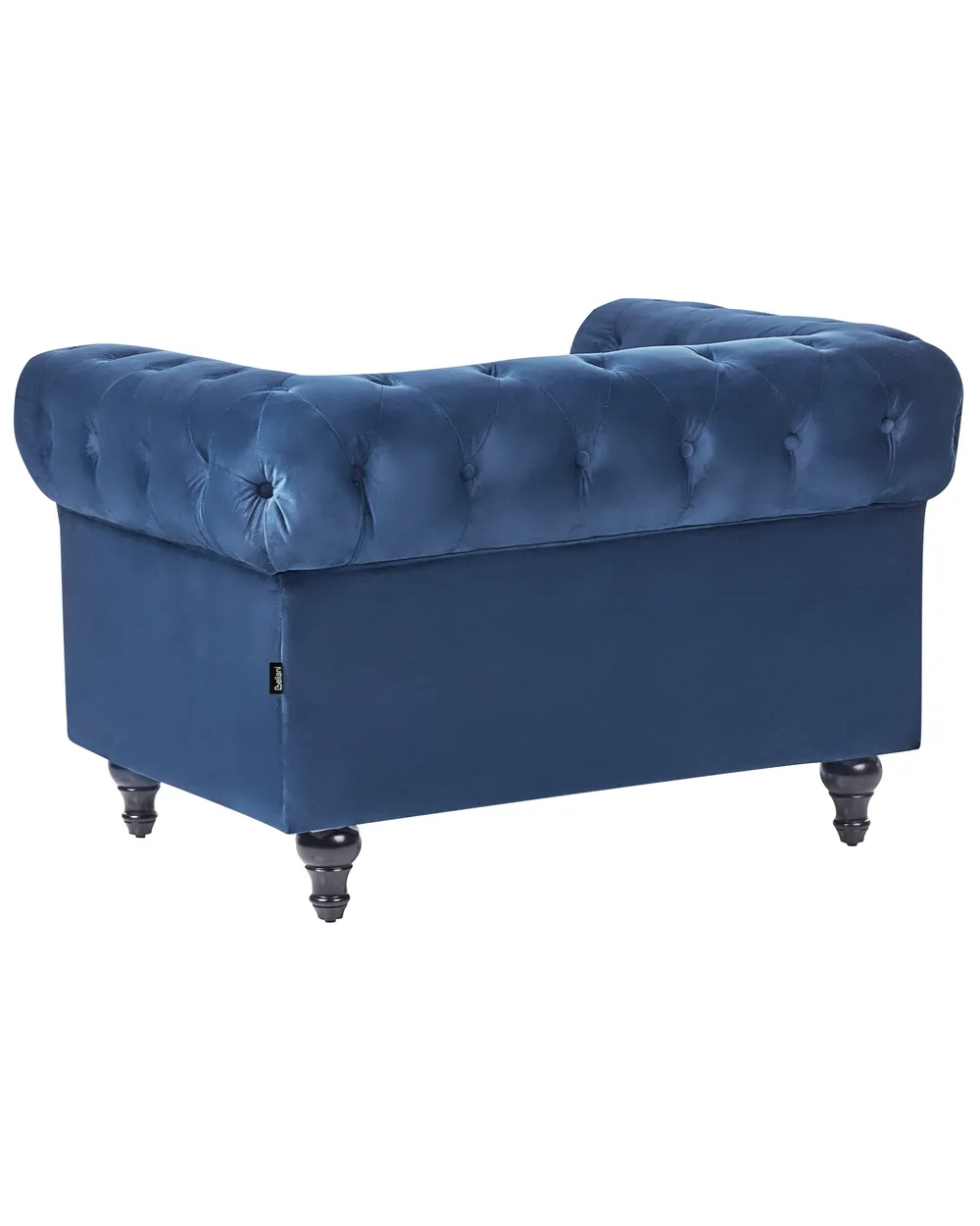 Armchair CHESTERFIELD Velvet Navy Blue_1042249