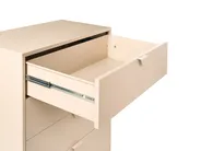 Komoda 4 szuflady ARDURA Metal Beżowy_1077690