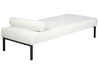 Chaise longue bouclé bianco CHINON_925606