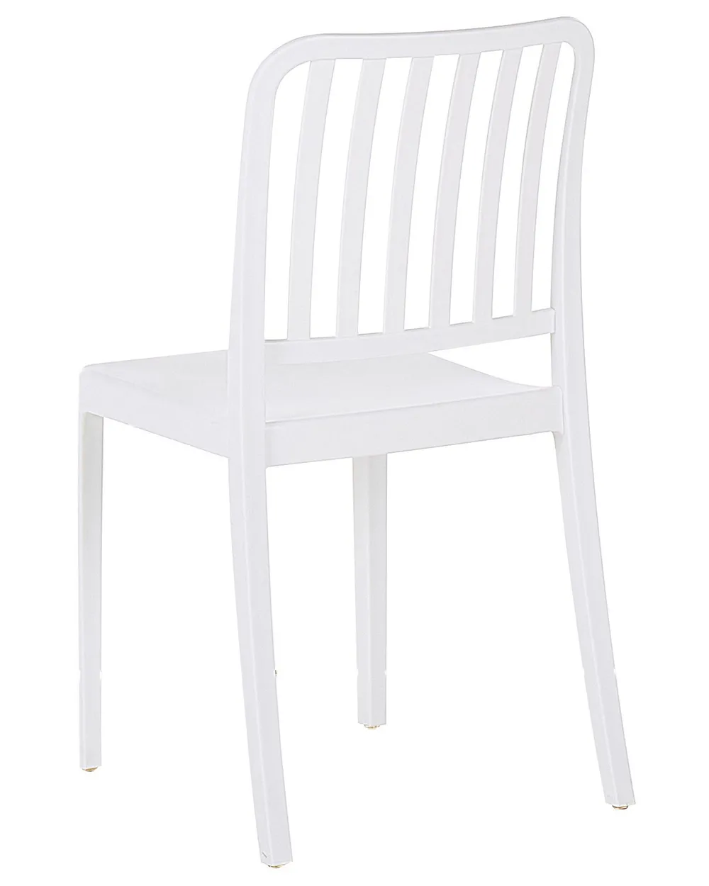Set di 2 sedie da giardino SERSALE Materiale sintetico Bianco_820154