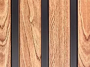 Skrzynia ogrodowa BUGGIO 135 cm 60 cm Metal Brązowy_1188364