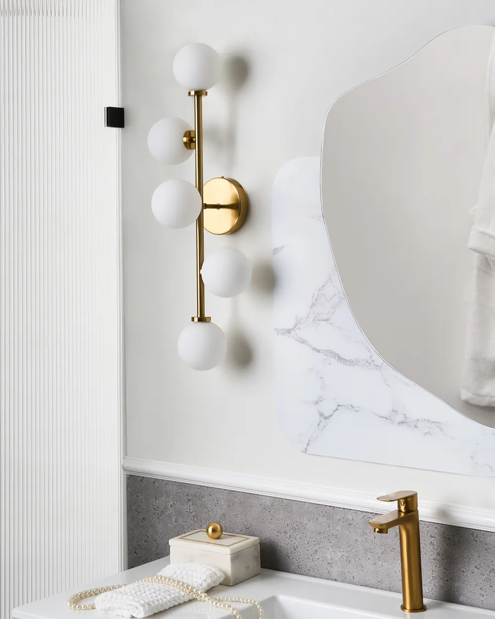 Wall Lamp MINOTOS Metal Gold_1011285