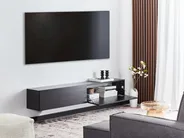 Porta TV a parete GLADSTONE Nero_973488