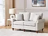 Sofa 2 Seater GINNERUP Fabric Light Beige