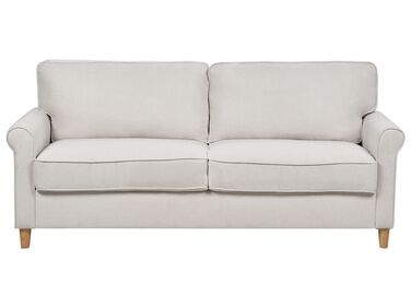 3-Sitzer Sofa Stoff helles Beige RONNEBY