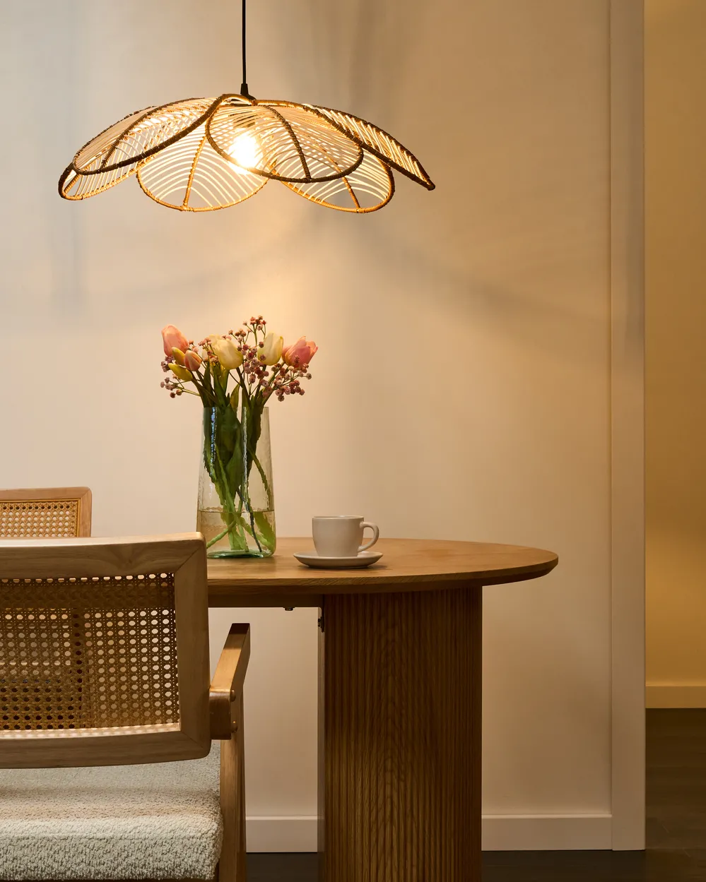 Lampa wisząca NIGUA Rattan Naturalny