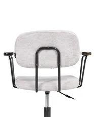 Desk Chair ALGERITA Fabric Light Grey_1024913