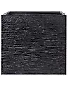 Plant Pot PAROS 50 cm Black