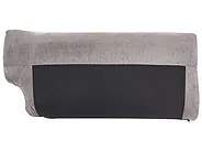 Sofa 3-Sitzer SKARO Chenillegewebe Taupe_1156594