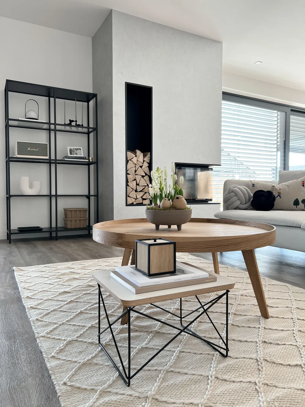 Rug ELLEK White 160 x 230 cm Wool_820807