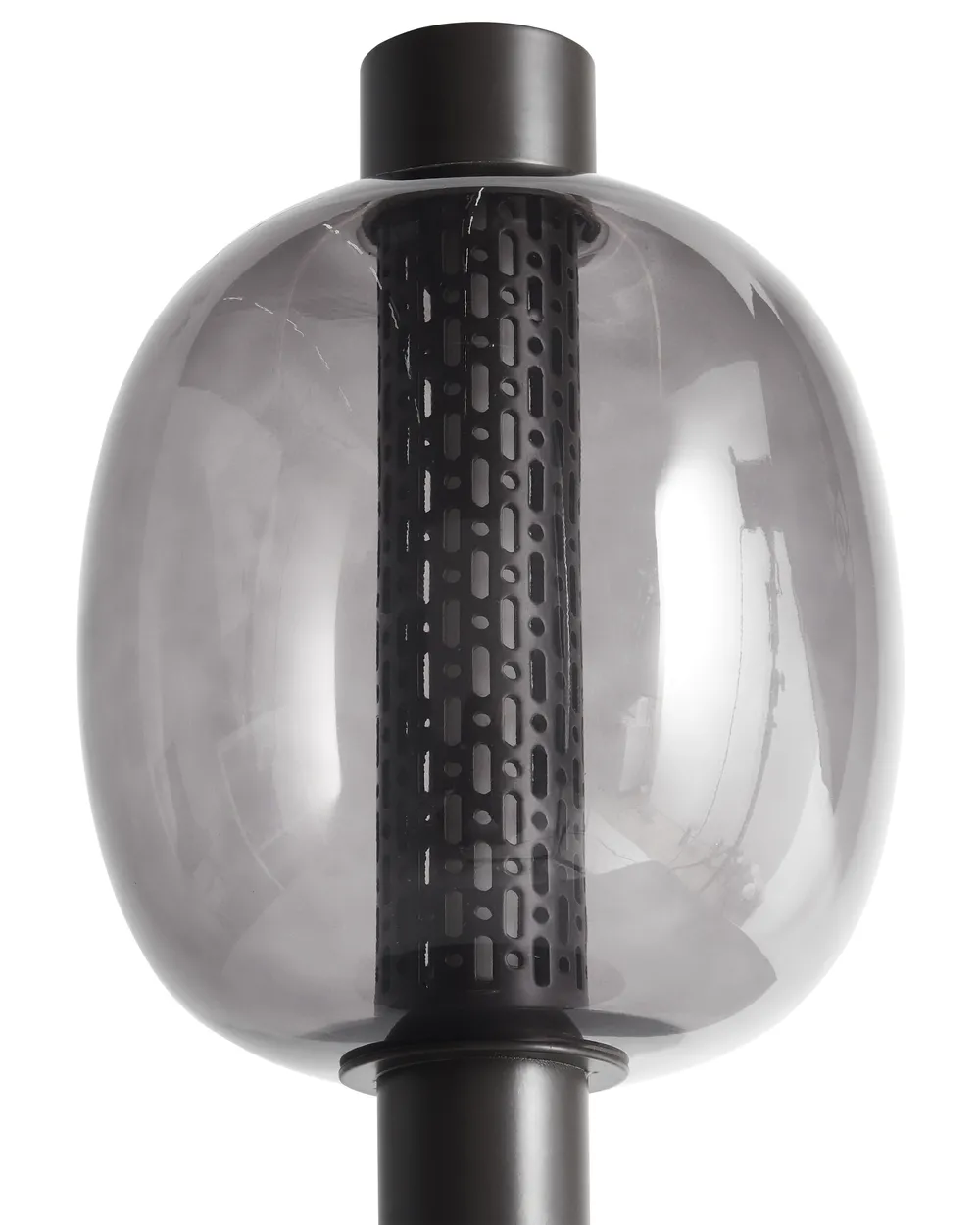 Wireless LED Table Lamp PULANGI with Dimmer Metal Black_955241