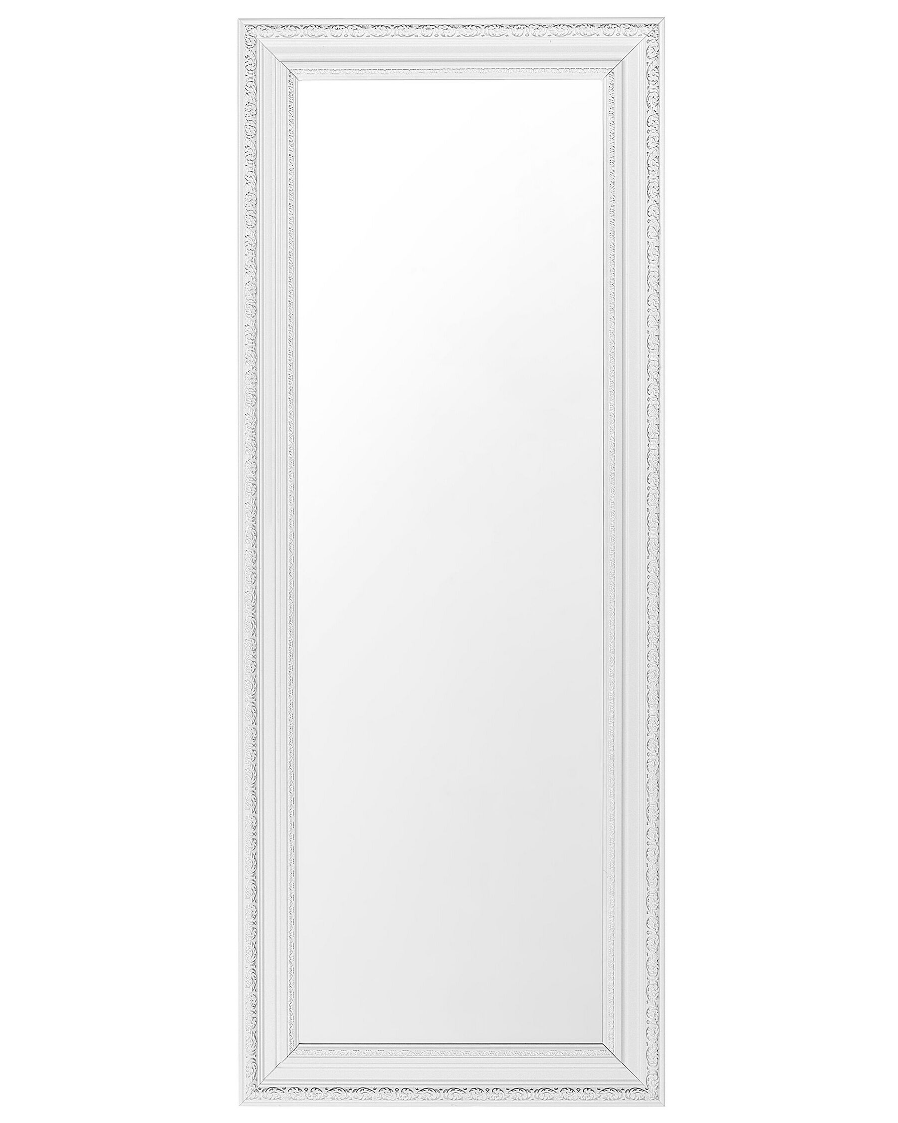 Nástěnné zrcadlo 50x130 bílá/stříbrná VERTOU_712813