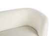 3-istuttava sohva buklee valkoinen/kulta LOEN_831500